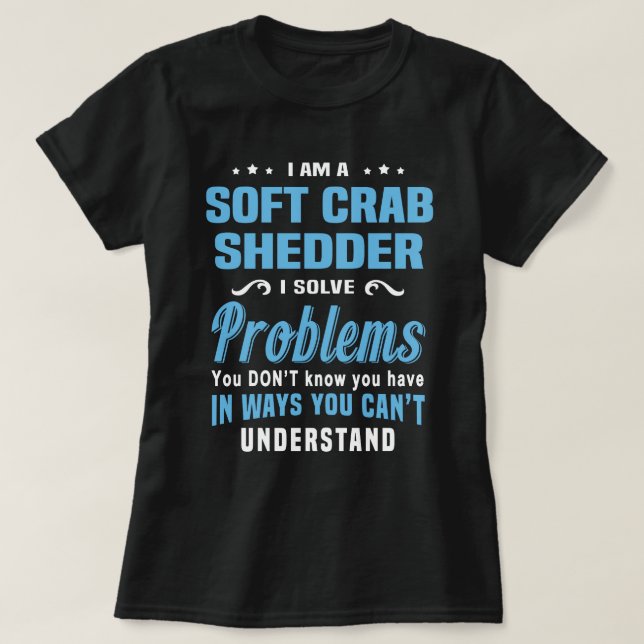 T-shirt Drapeau de crabe doux (Design devant)