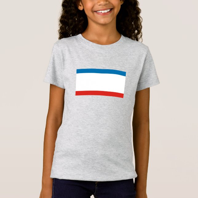 T-Shirt Drapeau de Crimée (Devant)