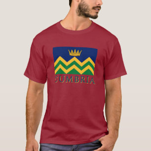 T-shirt Drapeau de Cumbria (à compter de 2025)