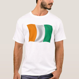 T-shirt Drapeau de d'Ivoire de Cote - Côte d'Ivoire