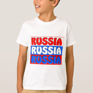 T-shirt DRAPEAU de Fédération de Russie