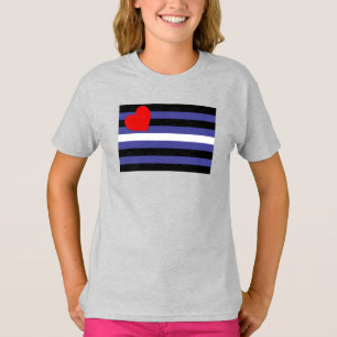 T-shirt Drapeau de fierté cuir