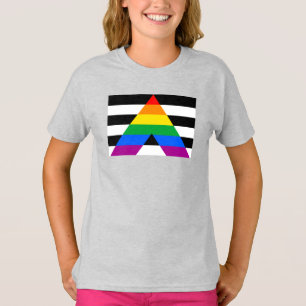 T-shirt Drapeau de fierté d'allié