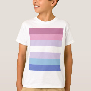 T-shirt drapeau de fierté de bigender