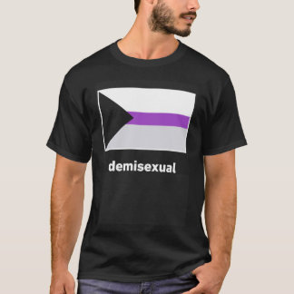 T-shirt Drapeau de fierté désisexuel
