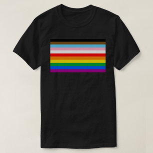 T-shirt Drapeau de fierté LGBTQ+ inclus