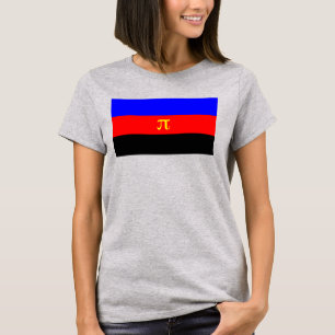 T-shirt Drapeau de fierté polyamoureuse