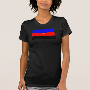 T-shirt Drapeau de fierté polyamoureuse
