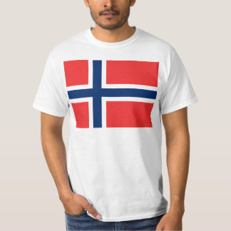 T-shirt Drapeau de flagg de la Norvège - du Norges -