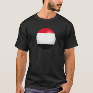 T-shirt Drapeau de football du Yémen