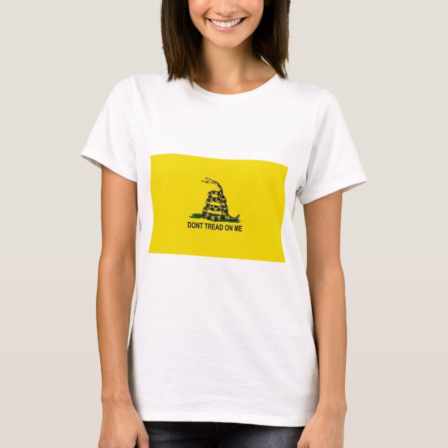 T-shirt Drapeau de Gadsden (Devant)