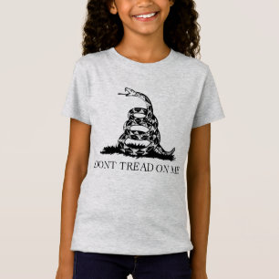 T-Shirt Drapeau de Gadsden à serpent à sonnette : Lutte, R