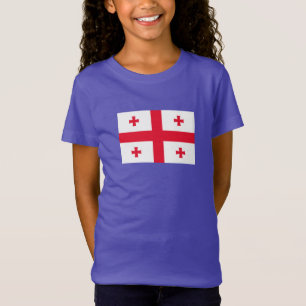 T-Shirt Drapeau de Géorgie