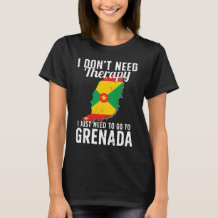 T-shirt Drapeau de Grenade I Drapeau de Grenade I Vacances
