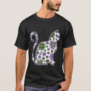 T-shirt Drapeau de gribouillis LGBTQ+ Genderqueer Pride