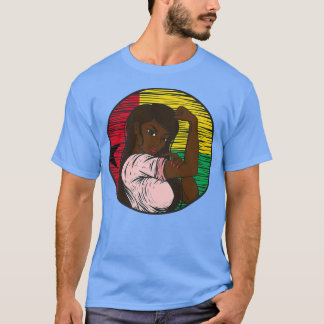 T-shirt Drapeau de Guinée BissauGuinée Fière BissauGuinéeG