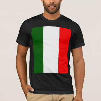 T-shirt Drapeau de haute qualité de l'Italie