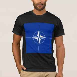 T-shirt Drapeau de haute qualité de l'OTAN
