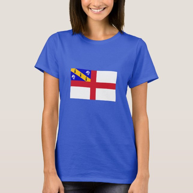 T-shirt Drapeau de Herm (Devant)