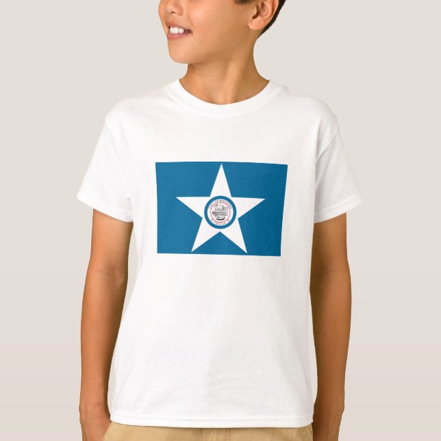 T-shirt Drapeau de Houston (Devant)