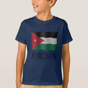 T-shirt Drapeau de Jordanie