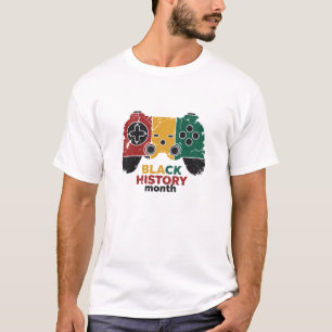 T-shirt Drapeau de joueur pour le Mois de l'histoire des N
