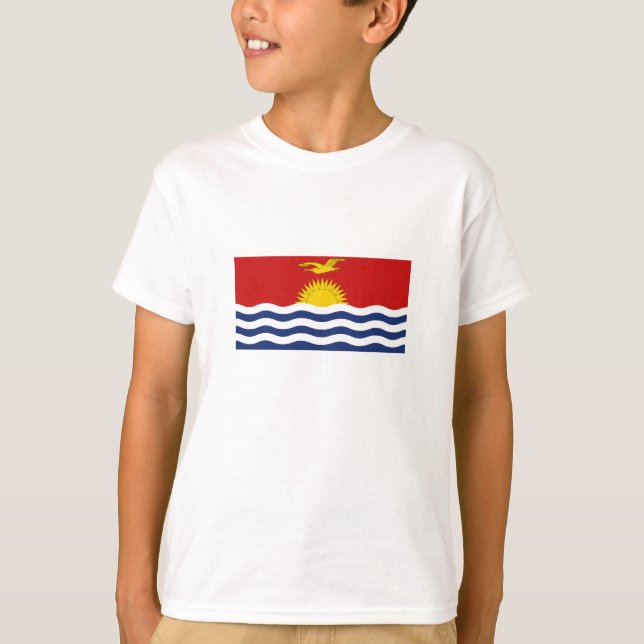 T-shirt Drapeau de Kiribati (Devant)