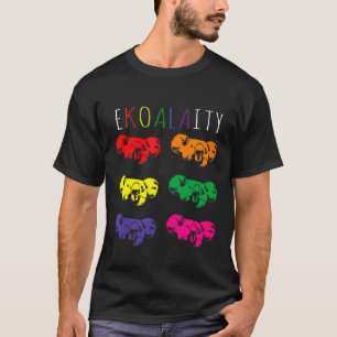 T-shirt Drapeau De Koala Pour Le Gay pride De L'Égalité Lg