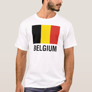 T-shirt DRAPEAU de la BELGIQUE