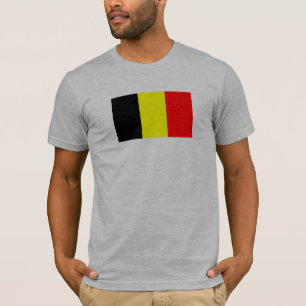 T-shirt drapeau de la Belgique