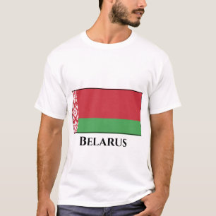 T-shirt Drapeau de la Biélorussie
