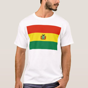 T-shirt Drapeau de la Bolivie