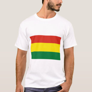 T-shirt Drapeau de la Bolivie