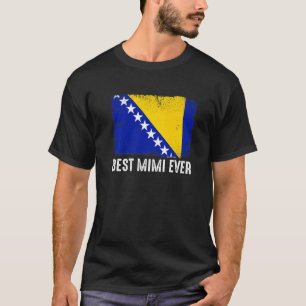 T-shirt Drapeau de la Bosnie-Herzégovine Meilleure famille