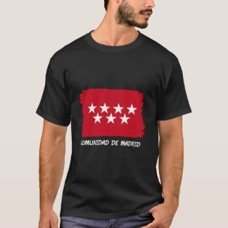 T-shirt Drapeau de la Communauté de Madrid