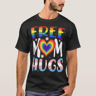 T-shirt Drapeau de la fierté allié lesbienne gay arc-en-ci