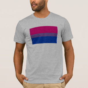 T-shirt Drapeau de la fierté bisexuelle
