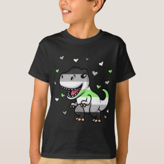 T-shirt Drapeau de la fierté de l'agent Dinosaure de l'age