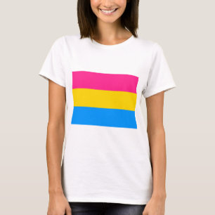 T-shirt Drapeau de la fierté Pansexual