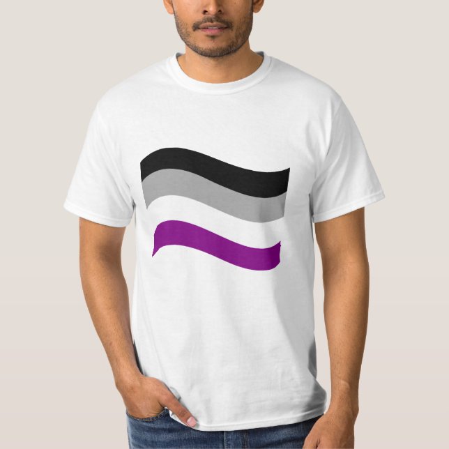 T-shirt Drapeau de la fierté sexuelle (Devant)