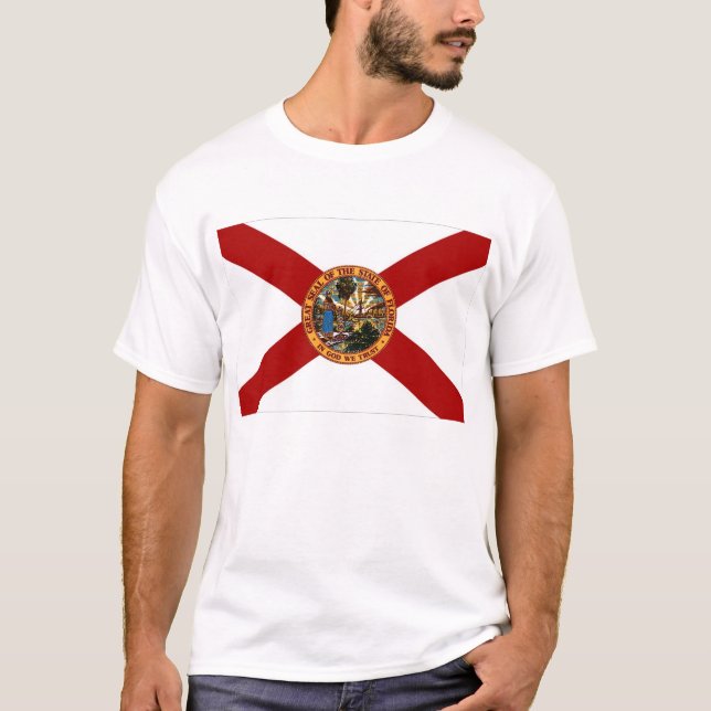 T-shirt Drapeau de la Floride (Devant)