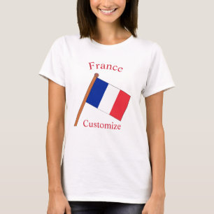 T-shirt Drapeau de la France Thunder_Cove