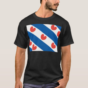 T-shirt Drapeau de la Frise
