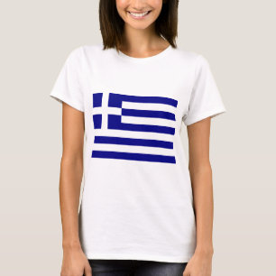 T-shirt Drapeau de la Grèce