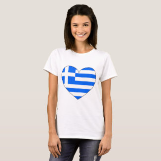 T-shirt Drapeau de la Grèce simple