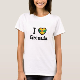 T-shirt Drapeau de la Grenade