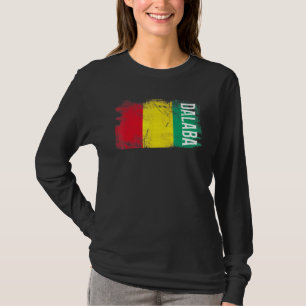 T-shirt Drapeau de la Guinée Dalaba pour les Guinéens Homm