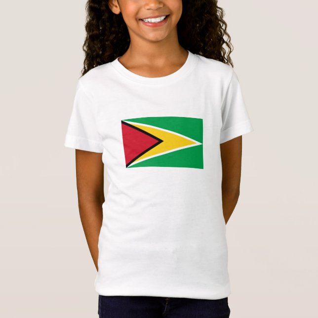 T-Shirt Drapeau de la Guyane (Devant)