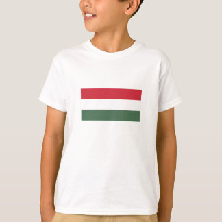 T-shirt Drapeau de la Hongrie