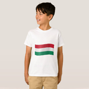 T-shirt Drapeau de la Hongrie